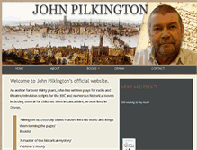 Tablet Screenshot of johnpilkington.co.uk